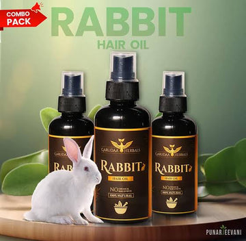 Rabbit Hair Oil – Scalp Nourishment & Strength Support