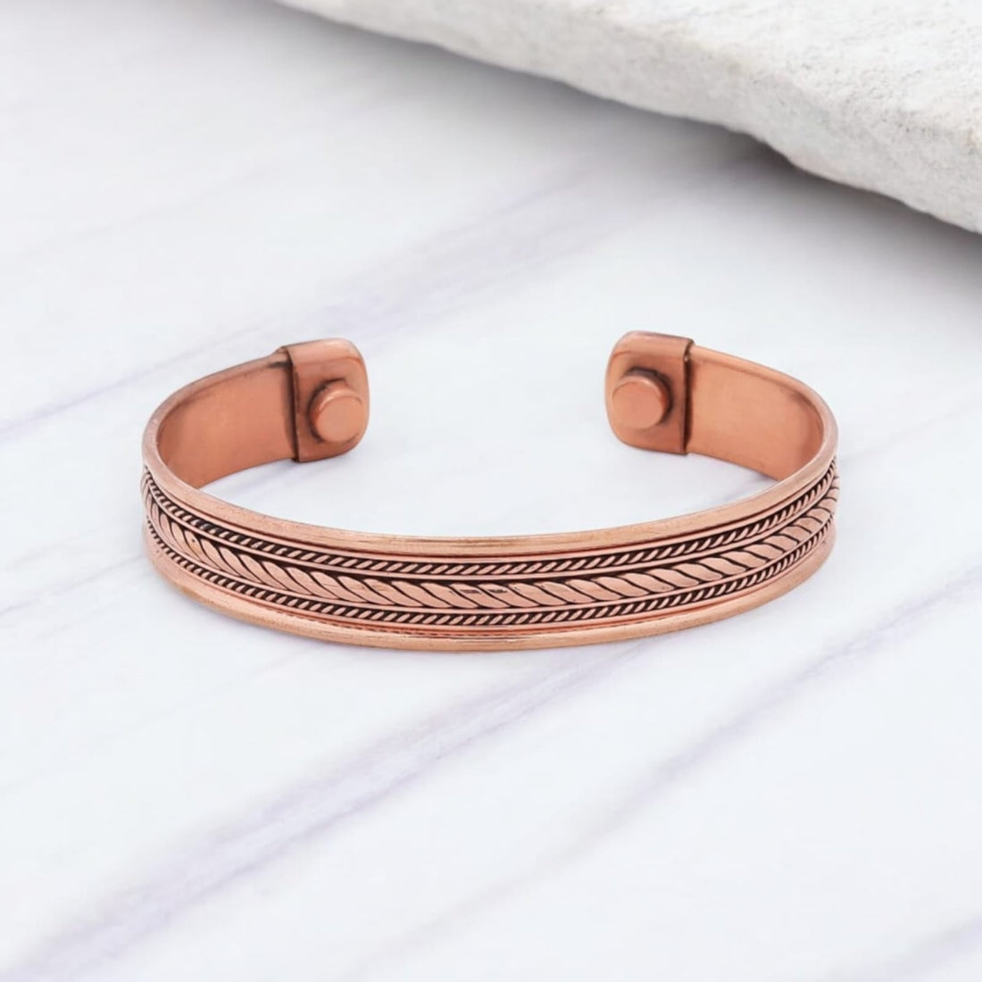 Pure Copper Healing Band/Kada For Body, Mind And Emotional Health
