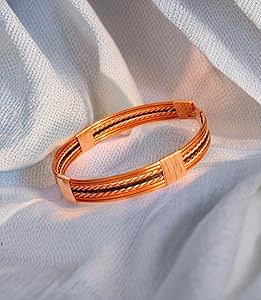Pure Copper Healing Band/Kada For Body, Mind And Emotional Health