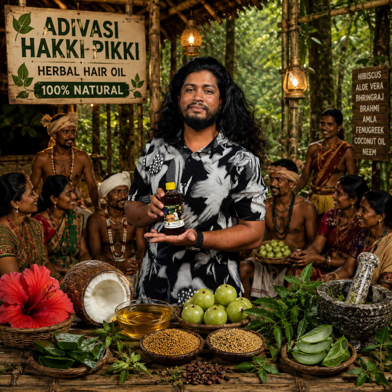 Adivasi Herbal Hair Oil