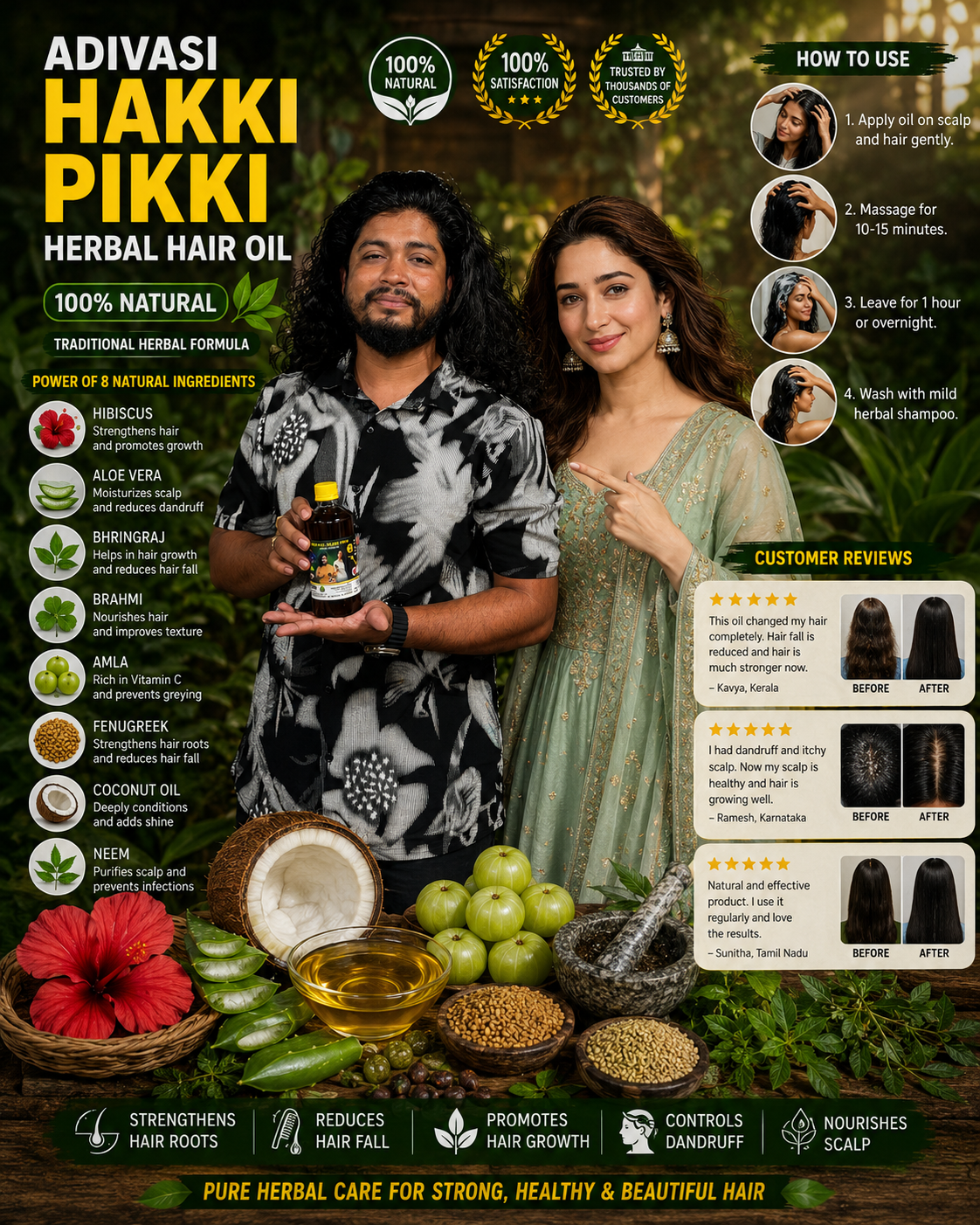 Adivasi Herbal Hair Oil