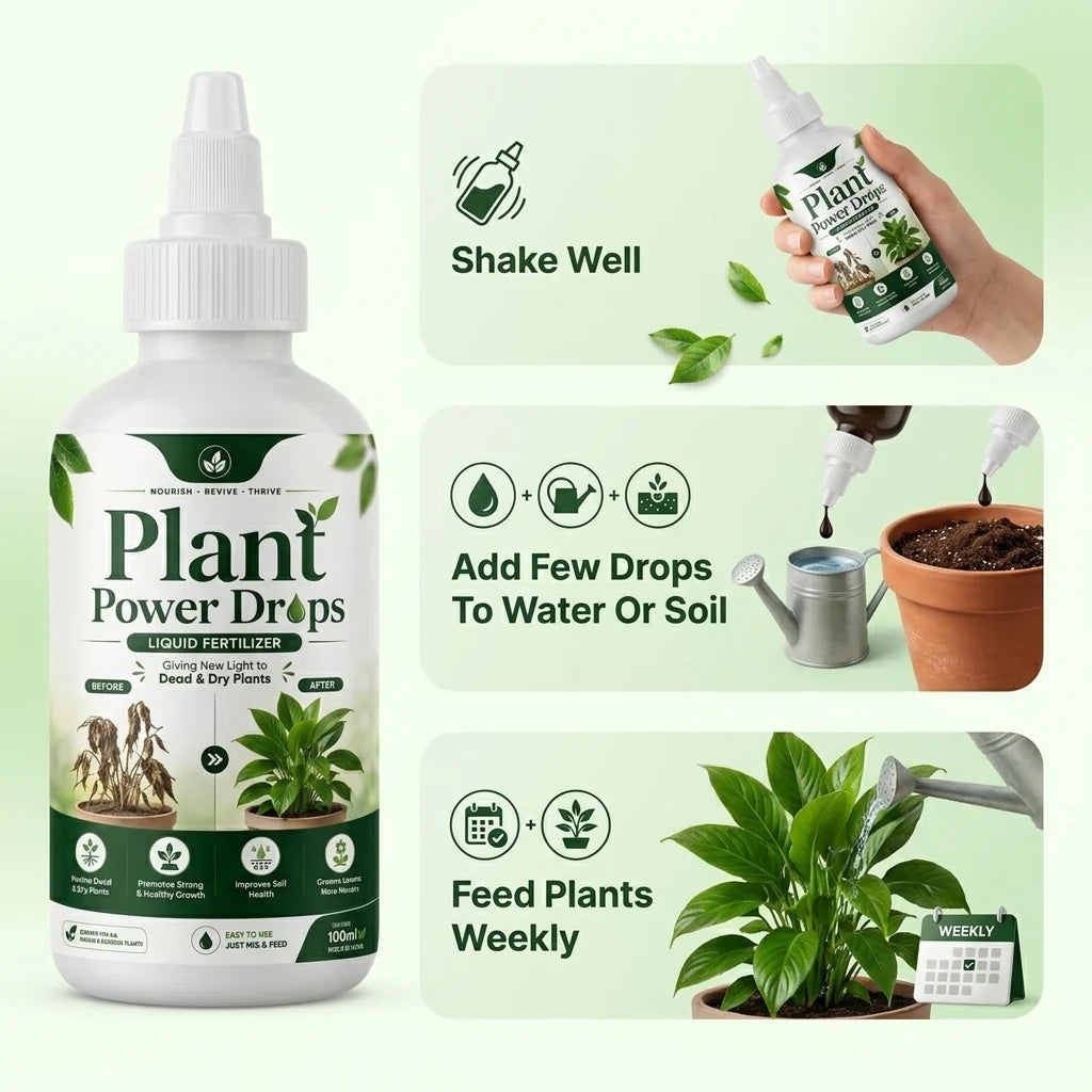 Plant Power Drops 🌿