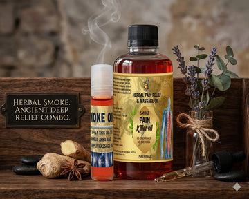 Smoke Pain Relief & Massage Oil 🌿