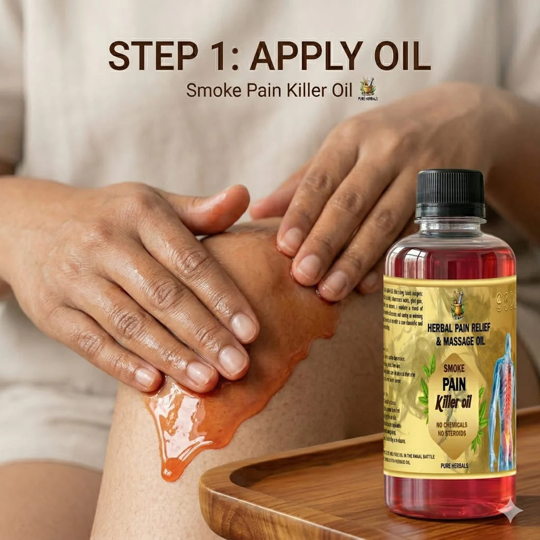 Smoke Pain Relief & Massage Oil 🌿