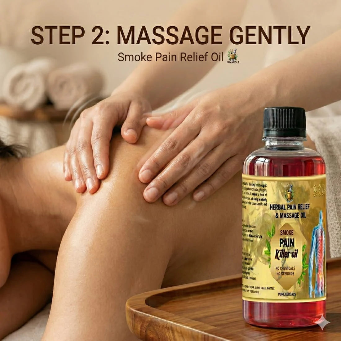 Smoke Pain Relief & Massage Oil 🌿