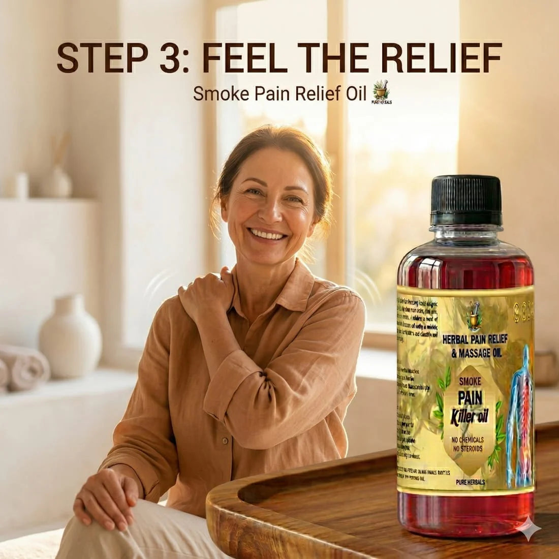 Smoke Pain Relief & Massage Oil 🌿